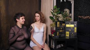 sextoy advent calendar day 5: the 24 days of pleasure with @melodyfluffington and @nohya_lingerie!