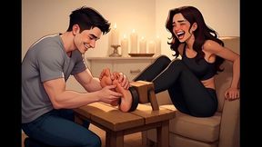 Tickling Confessions #99B: My First Ticklish Surrender (Animated)