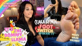 😈New😈 It's the Dommy Llama with Foot Cam