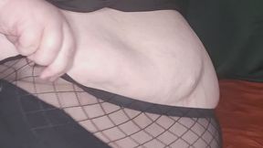 Squeezing my fat body into tight clothes