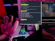 REACT Futa RedEyesBadDragon Stream Cumpilation 02 PMV HMV Cumshot Compilation (Viii Vibes)