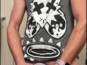 Moaning Twunk Blows Huge Cumshot into Bad Dragon Fleshlight For Your Pleasure