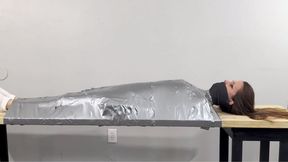 Bound to the Board – Zura Mummified and Barefoot