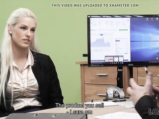 LOAN4K. Greta loan porn of delightful Blanche and tricky...