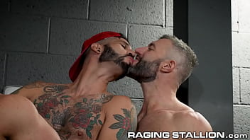Three Hot Men Fuck