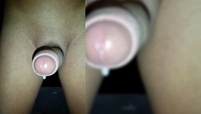 Throbbing Cumming Cock Slow Motion