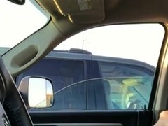 Car Flash - watched so long she needed a snack    lol