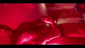Quick Red Light Therapy Clip. Treating the Balls Etc