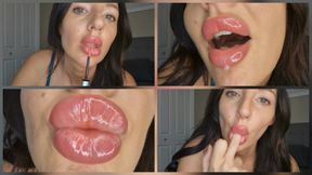 Lip Findom JOI