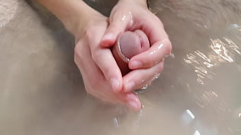 POV! Really Hot Handjob And Underwater Cumshot!