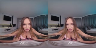 Busty Hot Brunette Babe Irina Cage Loves Hard From Behind VR Porn