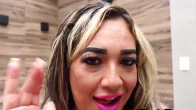 In Doggystyle, A Bigbooty Trans Lady Is Barebacked By A Male