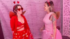 Cupid Babes - Summer Raez & Luna Vera - Cupcake Foot Smash HIDEF