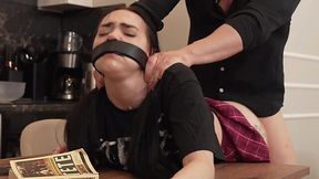 Why do boring homework when you can do a slutty stepsister