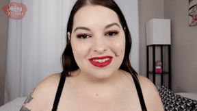 Teased & Owned by Red Lips & Long Tongue - 720 MP4