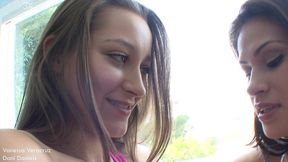 dani daniels and vanessa veracruz are casual lesbians