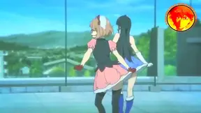 Horny Milf Screams With Alien Dick Pounding Her Tight Ass In Anime Action