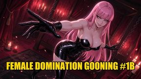 Female Domination Gooning #1B: Surrender to Femdom Overload (Animated)