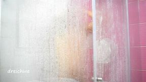 hot bath in the shower