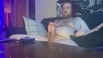 Chub cumshot in a jock