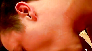 Alluring lover spreads his ass while he smokes a cigar
