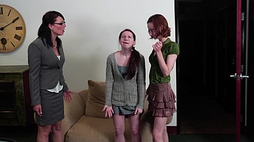 Annabelle Lee, Jay Taylor And Zoey Holloway Have A Hot Lawyer Threesome