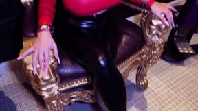 Tickling with my long fingernails