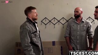 Steve Trixxx Deep Threats - Big Dick Blowjob with Huge Facial
