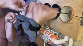 Don't Move or Else from the side - itching powder penalty