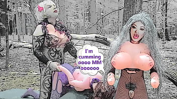 Sissy romances two blow up dolls all day part 8 cartoon slideshow