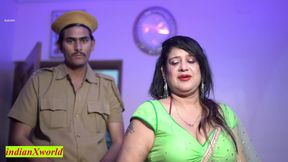 Gorgeous Girl Sudden Sex with Hotel Guard! Amazing Hot Sex