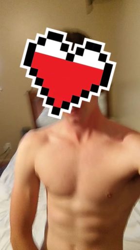 Fitness twink gets his big dick pounded by a monster cock in a hot BDSM scene.