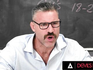 DEVILS FILM - Bratty Student Coco Lovelock Gets A Sex Lesson This babe'll Not at any time Forget