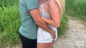 Marica and Tina Chanelle fucked in the field