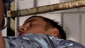 I Am a Young Military Hunk and I Get Pounded Anal by My Hung Muscle Lover Until He Cums