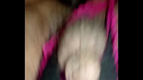 Hairy Indian boi-pussy getting fucked by black Vincent'_s large Black Cock