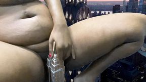 Giantess MXDominion has sex with Buildings in City