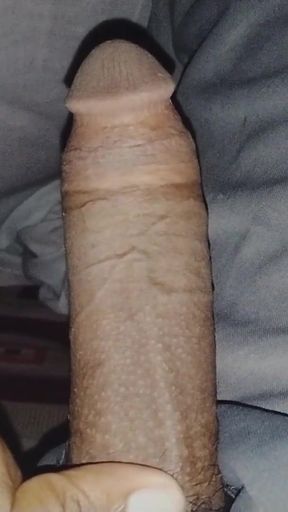 Very big dick shaking by myslef in late night...   Clip 1