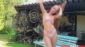 Max Dior And Holly Molly - 18yo Redhead Films Her Outdoor Sex Weekend