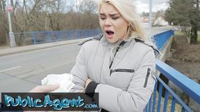 ”British Tourist Sucks Czech Meat in Public”