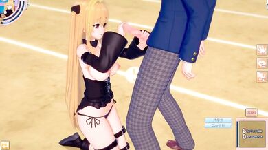 Gets Punished By Koikatsu 3DCG For Big Tits Creampie Love Ru