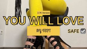 Bright Strike - Yellow Denim & Bold Energy | Lady Evaa | 2,7K Version