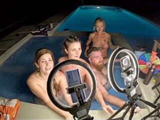 Sexy Tub Fuckfest With Helena Price, Delaih Grace, Scarlett Gushes WCA Productions