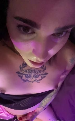 At the best angle for you to see me horny