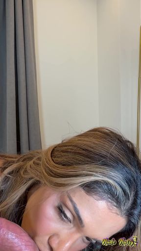 Kinky Threesome with Jennifer White and Ava Amira - Vertical