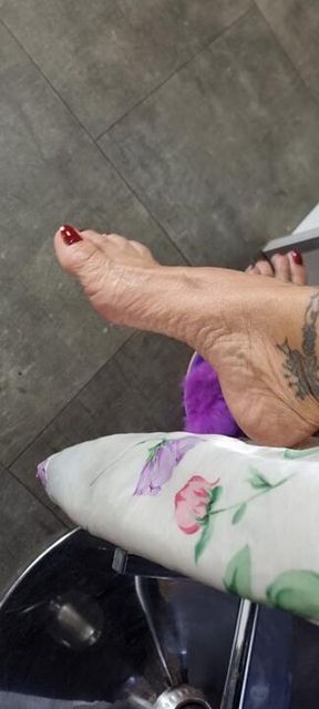 where he belong always under My feet