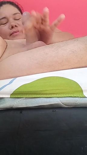 Unforgettable moment from &quot;Wife sucking until exhaustion&quot;