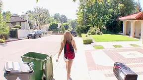Older guy manages to fuck a stunning blonde teen picked up from the street
