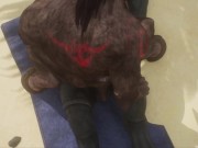 Minotaur Cums A LOT From Being Fucked by Rhino (Gulhragg) | Wild Life Furry