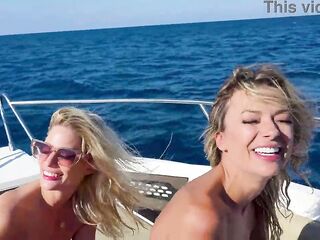 Shalina Devine Candee Licious Boat 3-some Creampie Swallow